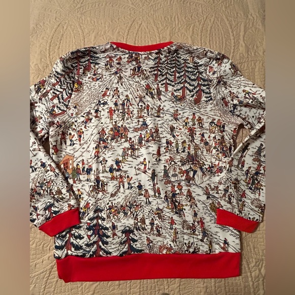 Where’s Waldo Crewneck Ugly Christmas Tree Sweater 2XL - Picture 11 of 11